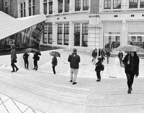 V&A Sackler Courtyard and Plywood Exhibition