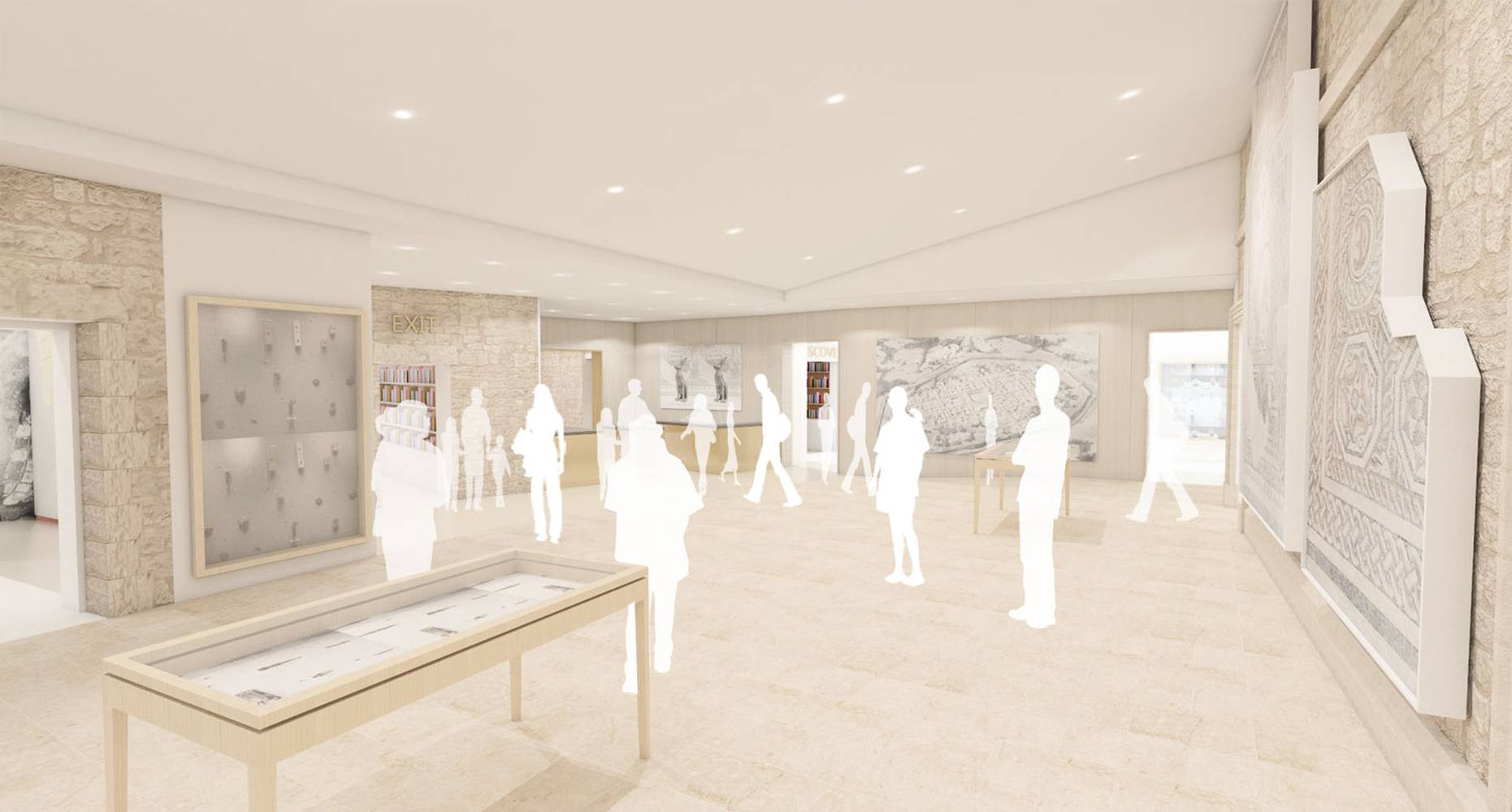<p>We proposed that existing historic structures are retained with a view to reinforcing the sense and presence of history through the architecture itself. This idea is extended into the proposed new elements, which reinterpret the plan-structure and architectural features of classic Roman Villas.</p>