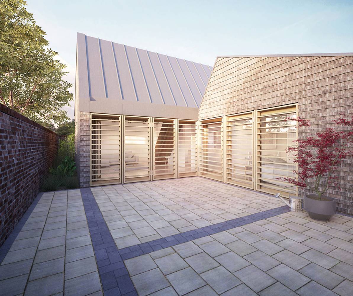 <p>By clearly analysing the constraints of the site, and siting the building in response to these we were able to make an argument for a much larger building than our client had anticipated.</p>